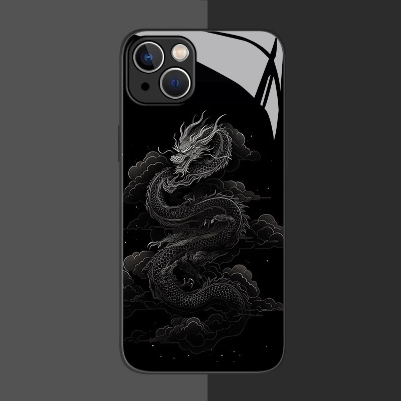 國潮黑龍新款高清全包防摔玻璃殼-ZUIHANG SHOP