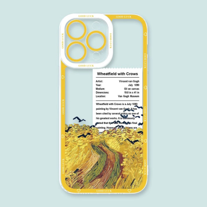 梵高星空天使眼透明防摔軟殼-ZUIHANG SHOP