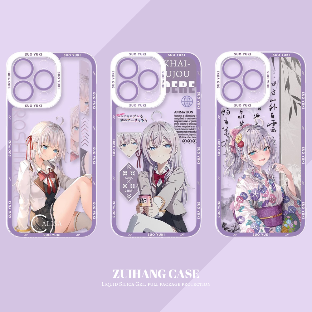 不時輕聲地以俄語遮羞的鄰座艾莉同學天使眼透明防摔軟殼-ZUIHANG SHOP