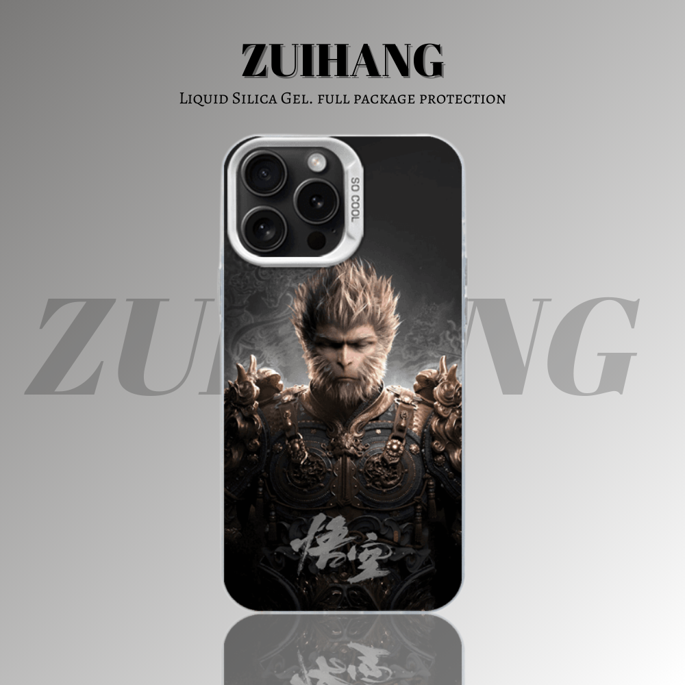 【大集合1.0】動漫彩銀線條漸變防摔手機殼-ZUIHANG SHOP