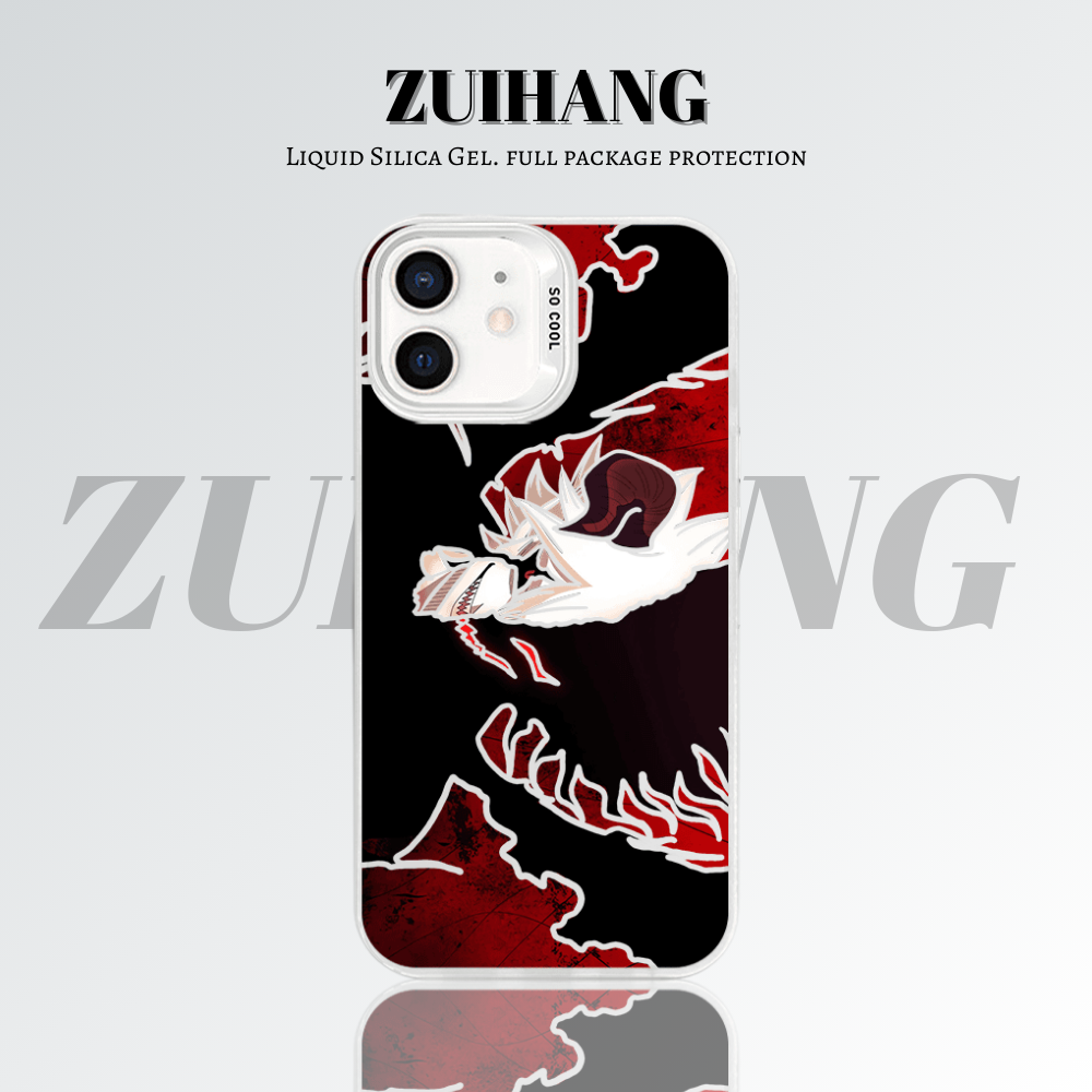 【大集合2.0】動漫彩銀線條漸變防摔手機殼-ZUIHANG SHOP