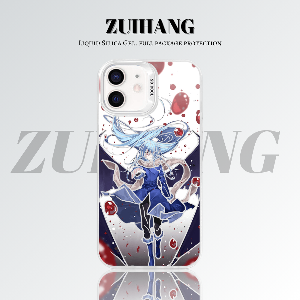 【大集合2.0】動漫彩銀線條漸變防摔手機殼-ZUIHANG SHOP