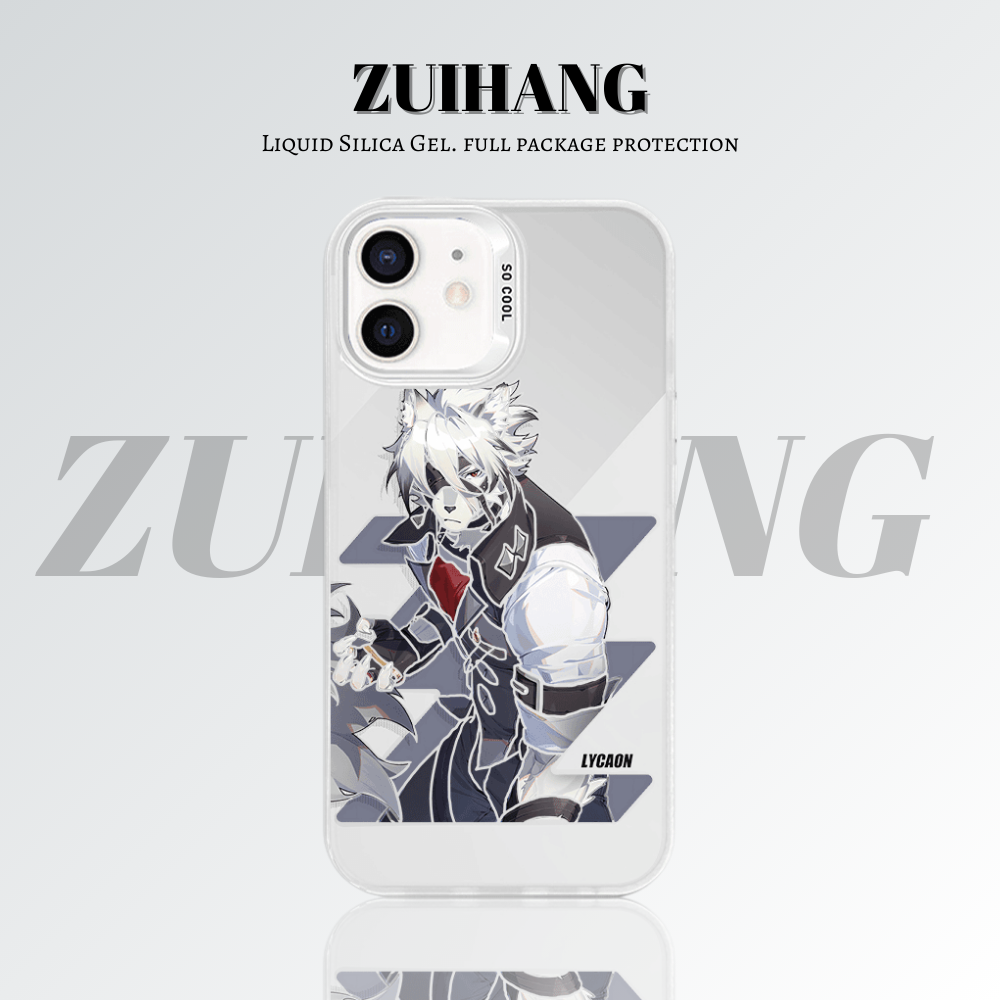 【大集合2.0】動漫彩銀線條漸變防摔手機殼-ZUIHANG SHOP