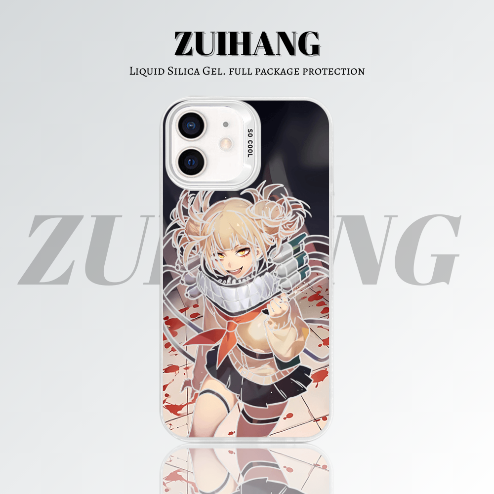 【大集合2.0】動漫彩銀線條漸變防摔手機殼-ZUIHANG SHOP