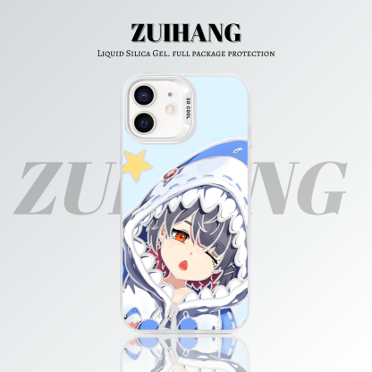 【大集合2.0】動漫彩銀線條漸變防摔手機殼-ZUIHANG SHOP