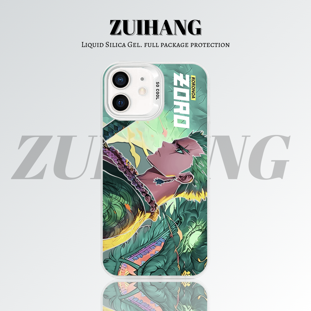 【大集合2.0】動漫彩銀線條漸變防摔手機殼-ZUIHANG SHOP