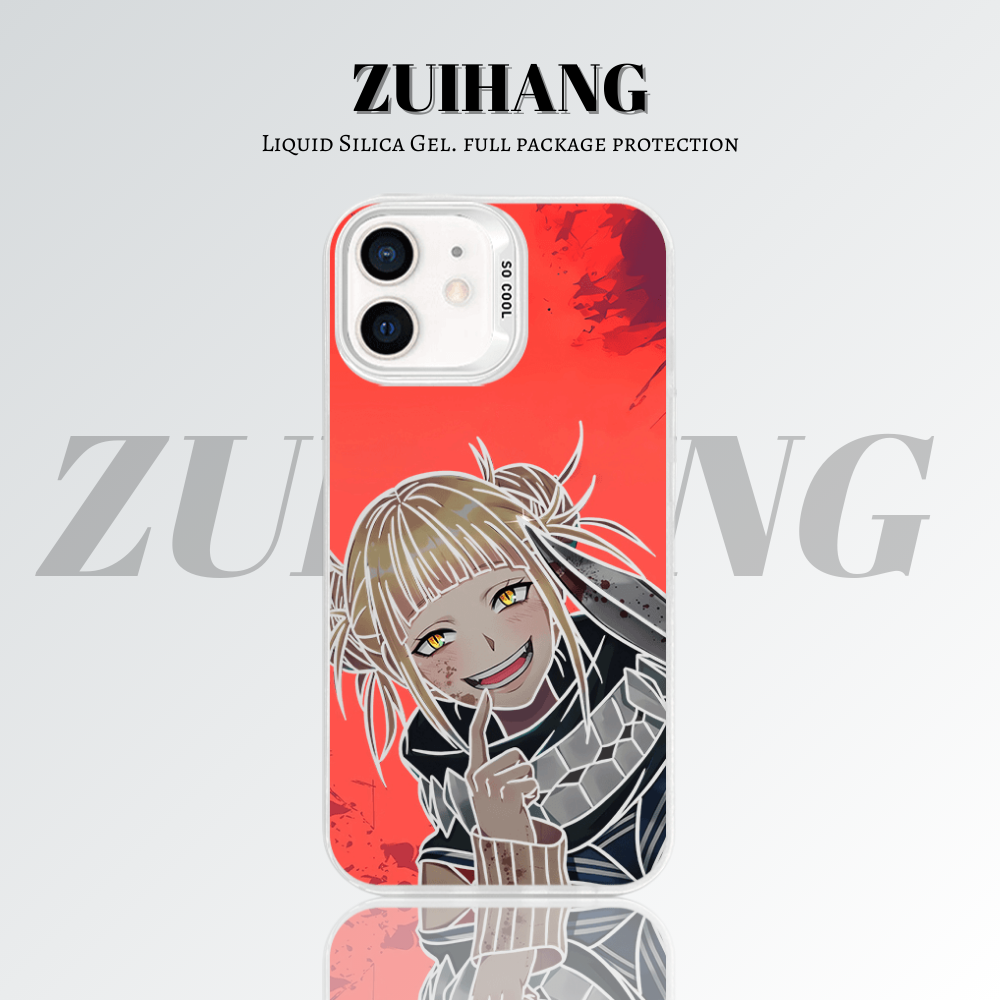 【大集合2.0】動漫彩銀線條漸變防摔手機殼-ZUIHANG SHOP