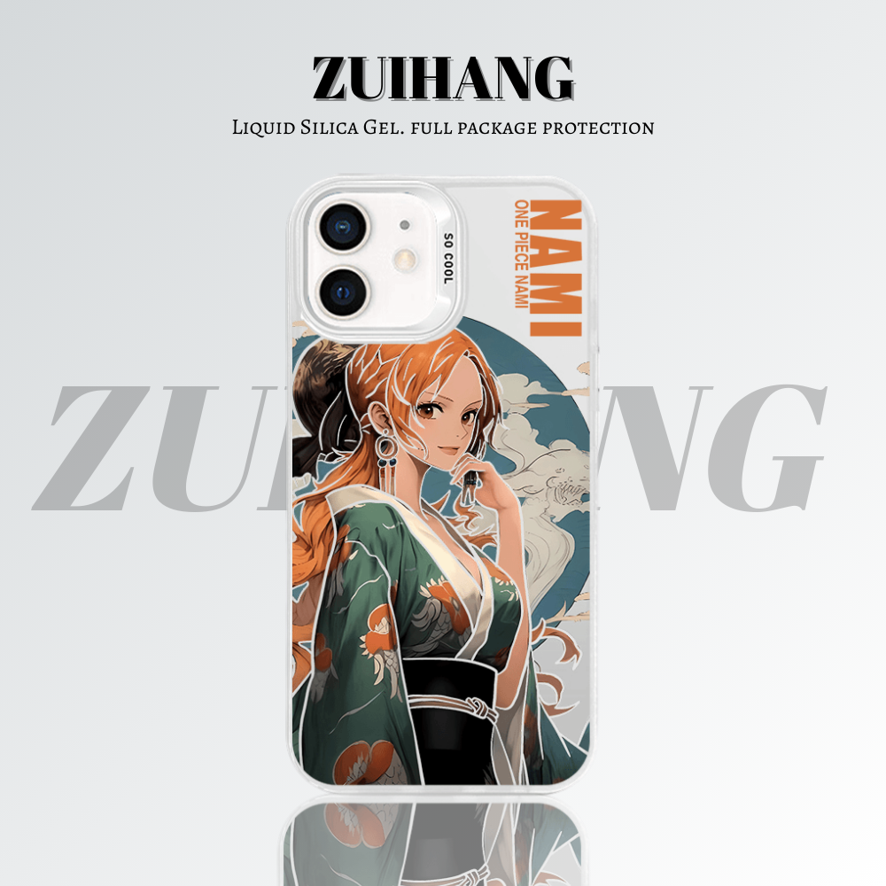 【大集合2.0】動漫彩銀線條漸變防摔手機殼-ZUIHANG SHOP