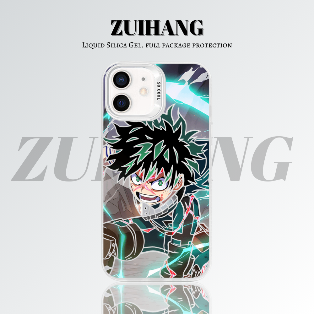 【大集合2.0】動漫彩銀線條漸變防摔手機殼-ZUIHANG SHOP