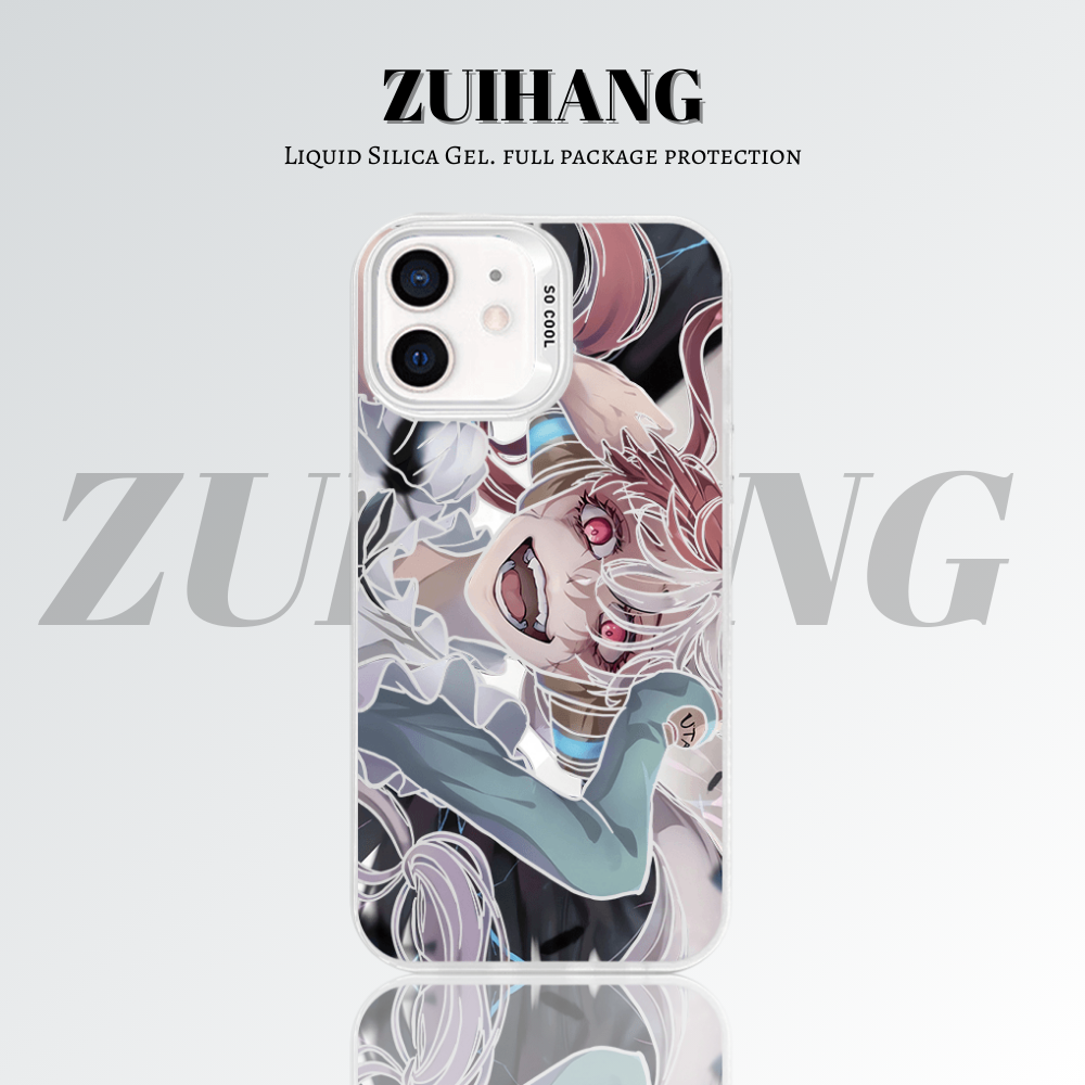 【大集合2.0】動漫彩銀線條漸變防摔手機殼-ZUIHANG SHOP