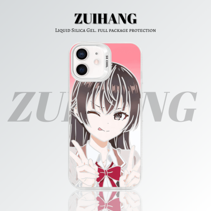 【大集合2.0】動漫彩銀線條漸變防摔手機殼-ZUIHANG SHOP