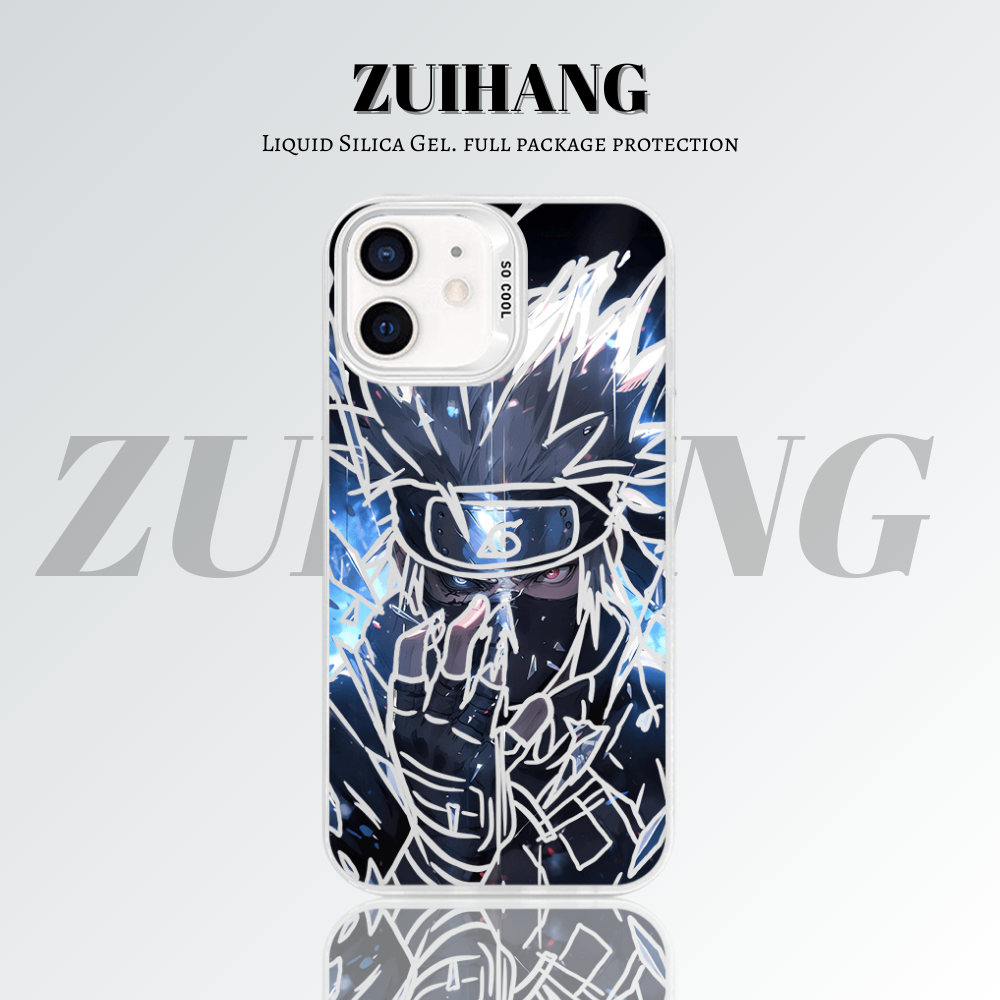 【大集合2.0】動漫彩銀線條漸變防摔手機殼-ZUIHANG SHOP