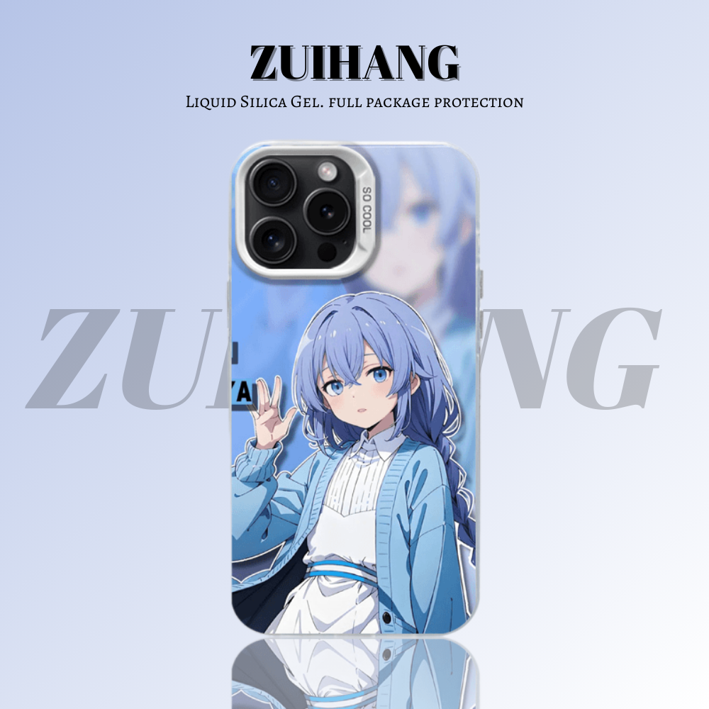 無職轉生彩銀線條漸變防摔手機殼-ZUIHANG SHOP