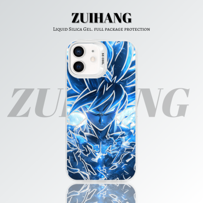 七龍珠彩銀線條漸變防摔手機殼-ZUIHANG SHOP