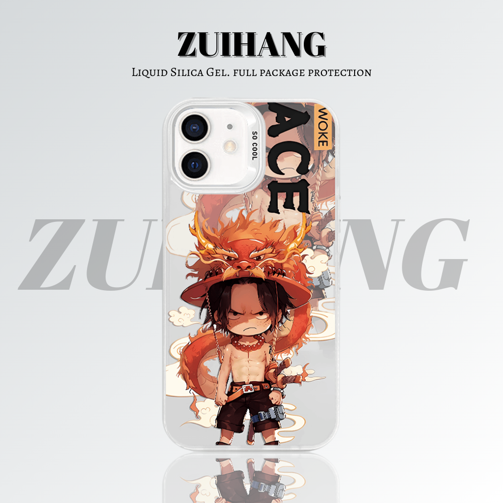 【大集合2.0】動漫彩銀線條漸變防摔手機殼-ZUIHANG SHOP