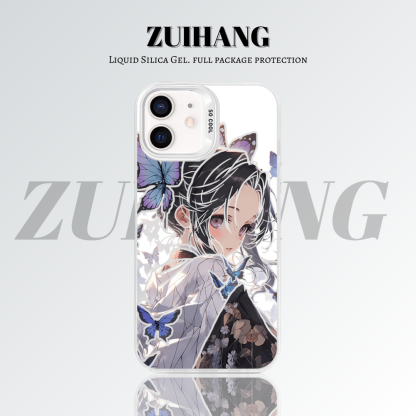 【大集合2.0】動漫彩銀線條漸變防摔手機殼-ZUIHANG SHOP