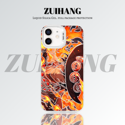 【大集合2.0】動漫彩銀線條漸變防摔手機殼-ZUIHANG SHOP