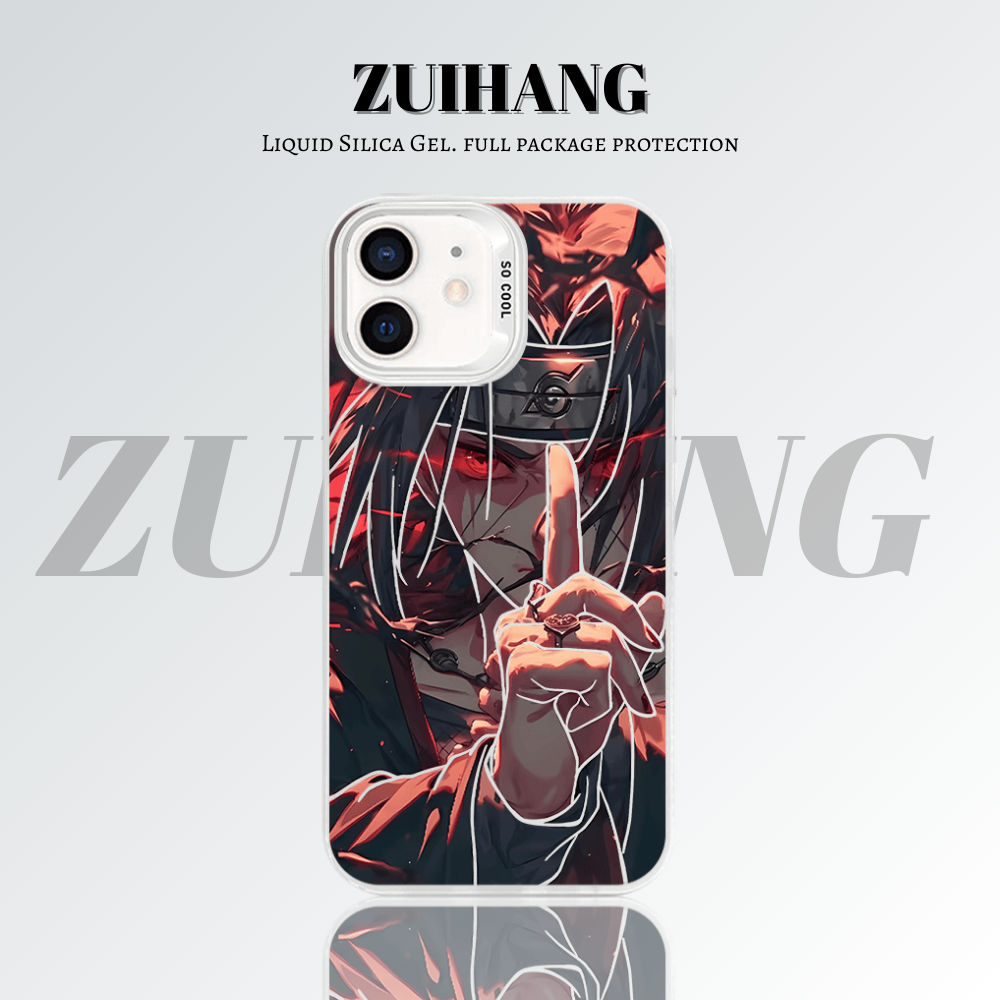 【大集合2.0】動漫彩銀線條漸變防摔手機殼-ZUIHANG SHOP