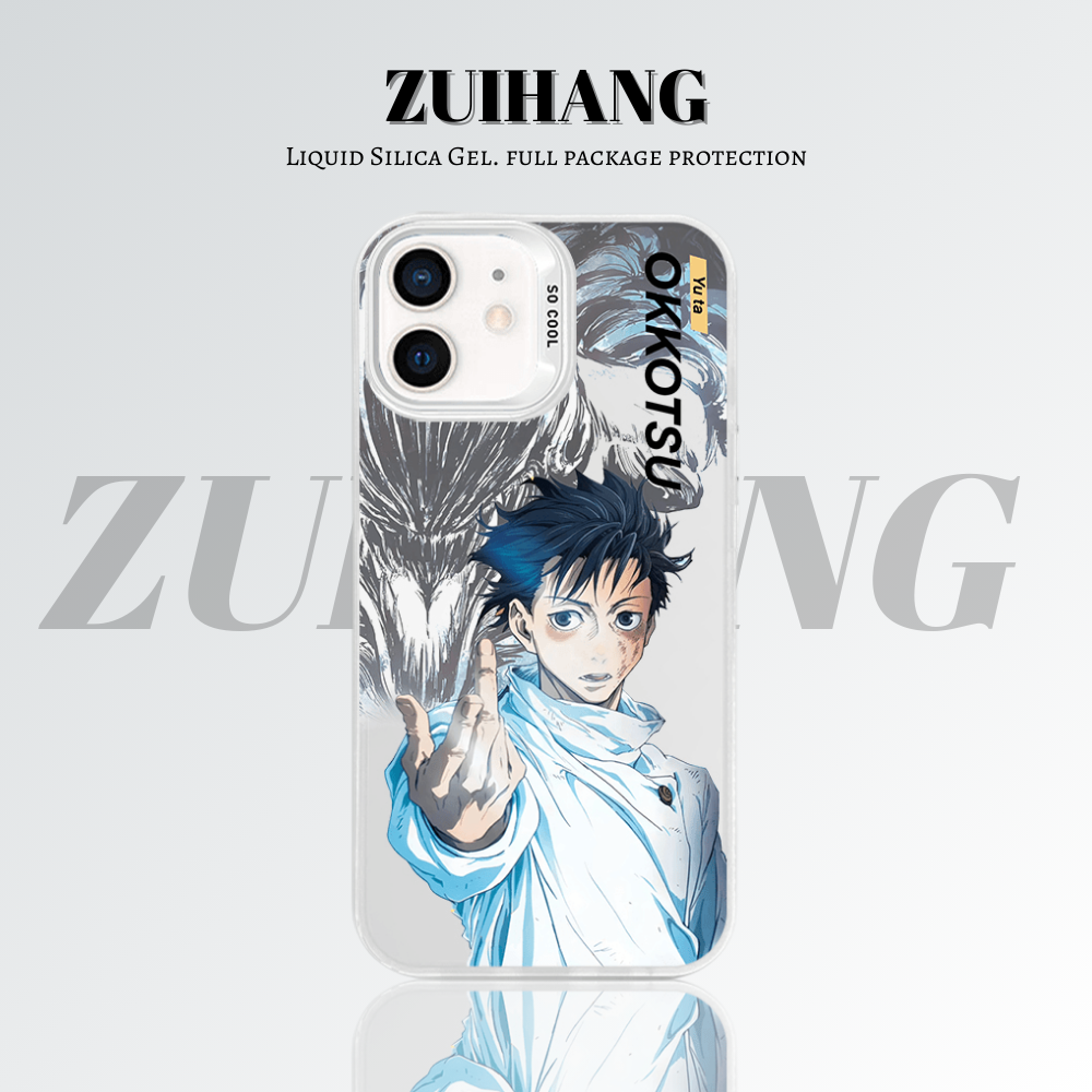 【大集合2.0】動漫彩銀線條漸變防摔手機殼-ZUIHANG SHOP