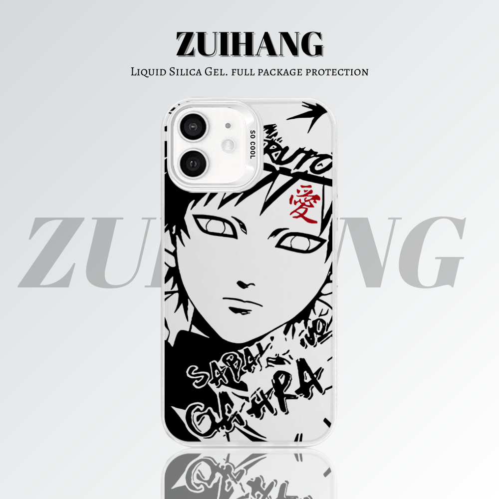 【大集合2.0】動漫彩銀線條漸變防摔手機殼-ZUIHANG SHOP