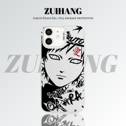 【大集合2.0】動漫彩銀線條漸變防摔手機殼-ZUIHANG SHOP