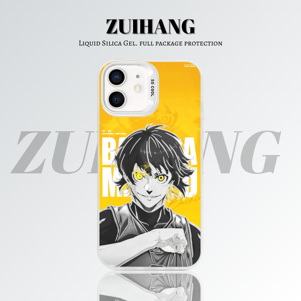 【大集合2.0】動漫彩銀線條漸變防摔手機殼-ZUIHANG SHOP