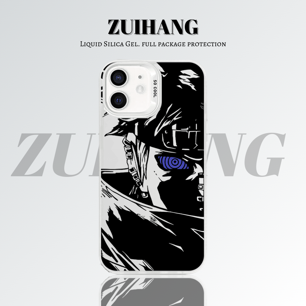 【大集合2.0】動漫彩銀線條漸變防摔手機殼-ZUIHANG SHOP