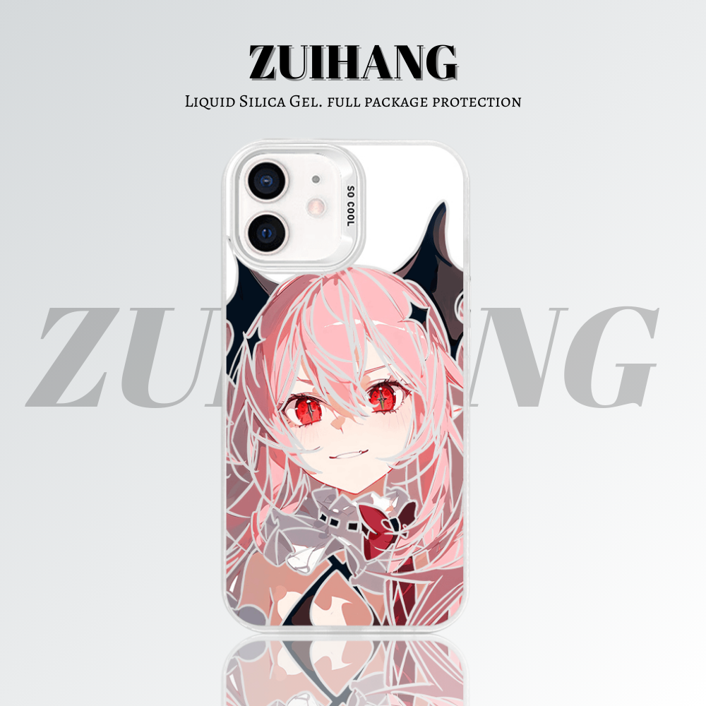 【大集合2.0】動漫彩銀線條漸變防摔手機殼-ZUIHANG SHOP