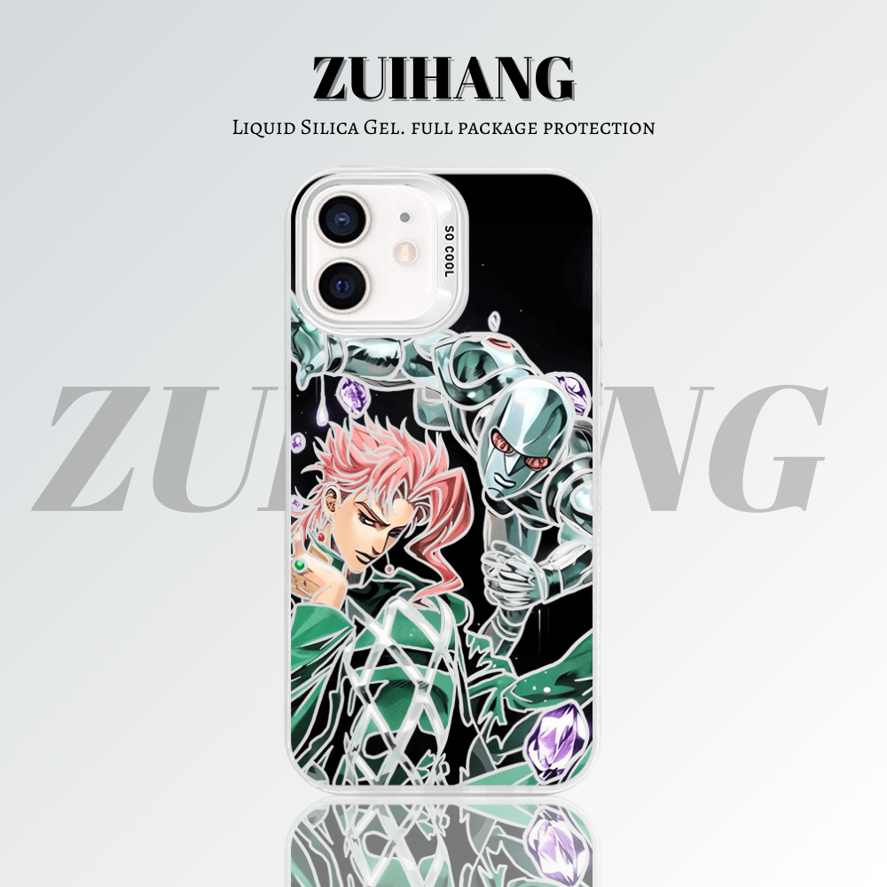 【大集合2.0】動漫彩銀線條漸變防摔手機殼-ZUIHANG SHOP