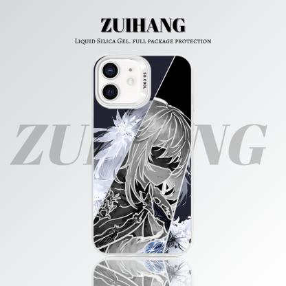 【大集合2.0】動漫彩銀線條漸變防摔手機殼-ZUIHANG SHOP