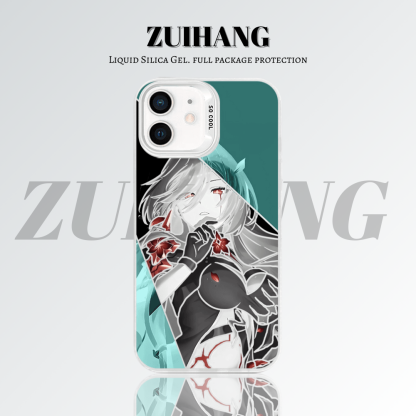 【大集合2.0】動漫彩銀線條漸變防摔手機殼-ZUIHANG SHOP