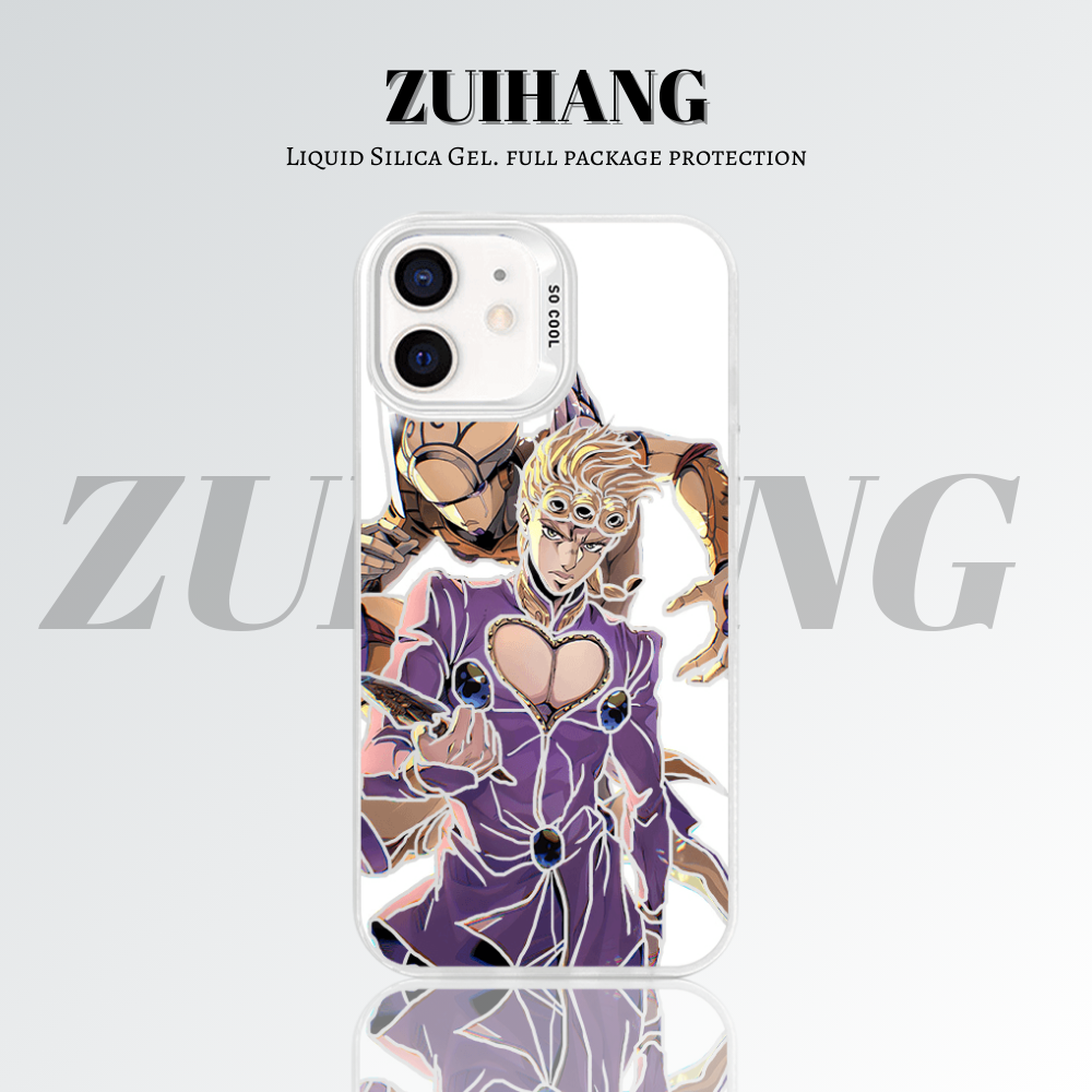 【大集合2.0】動漫彩銀線條漸變防摔手機殼-ZUIHANG SHOP