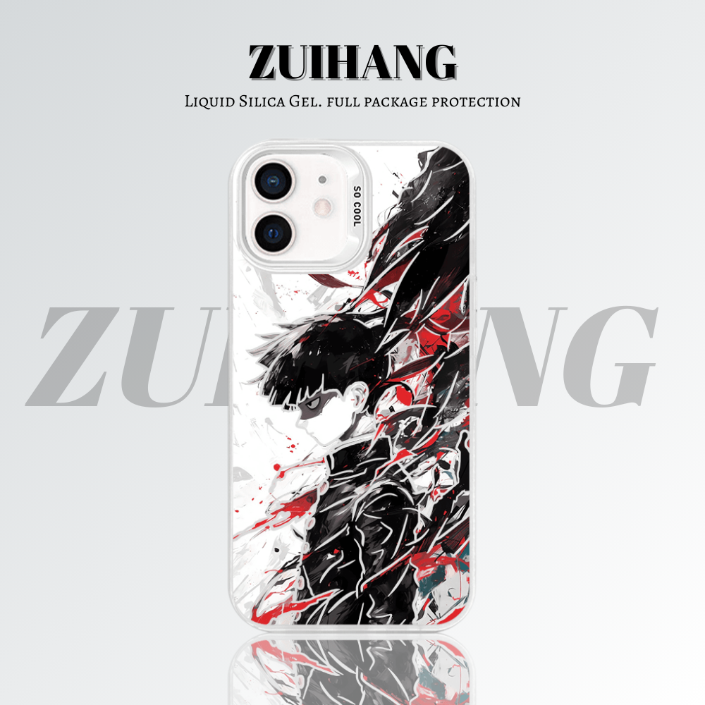 【大集合2.0】動漫彩銀線條漸變防摔手機殼-ZUIHANG SHOP