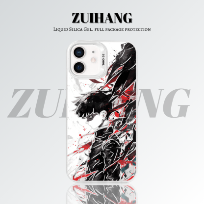 【大集合2.0】動漫彩銀線條漸變防摔手機殼-ZUIHANG SHOP