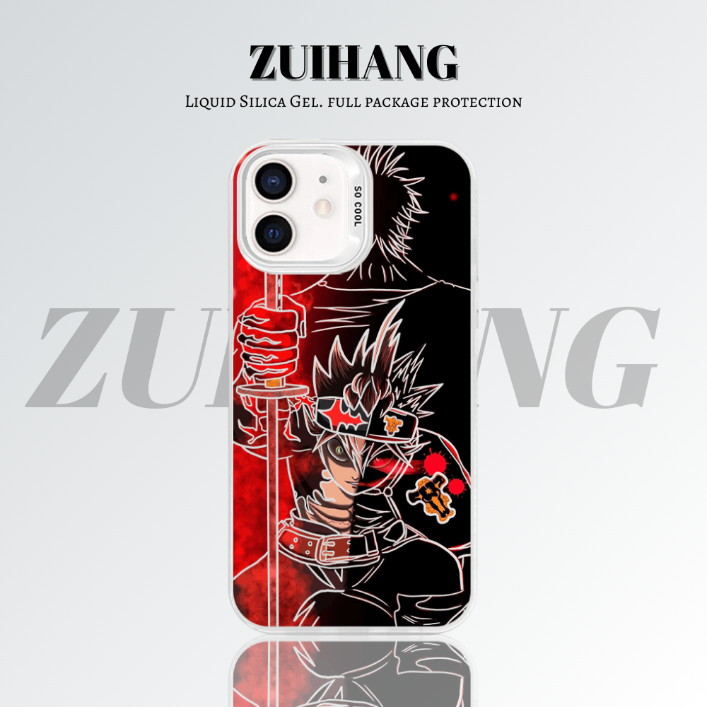 【大集合2.0】動漫彩銀線條漸變防摔手機殼-ZUIHANG SHOP