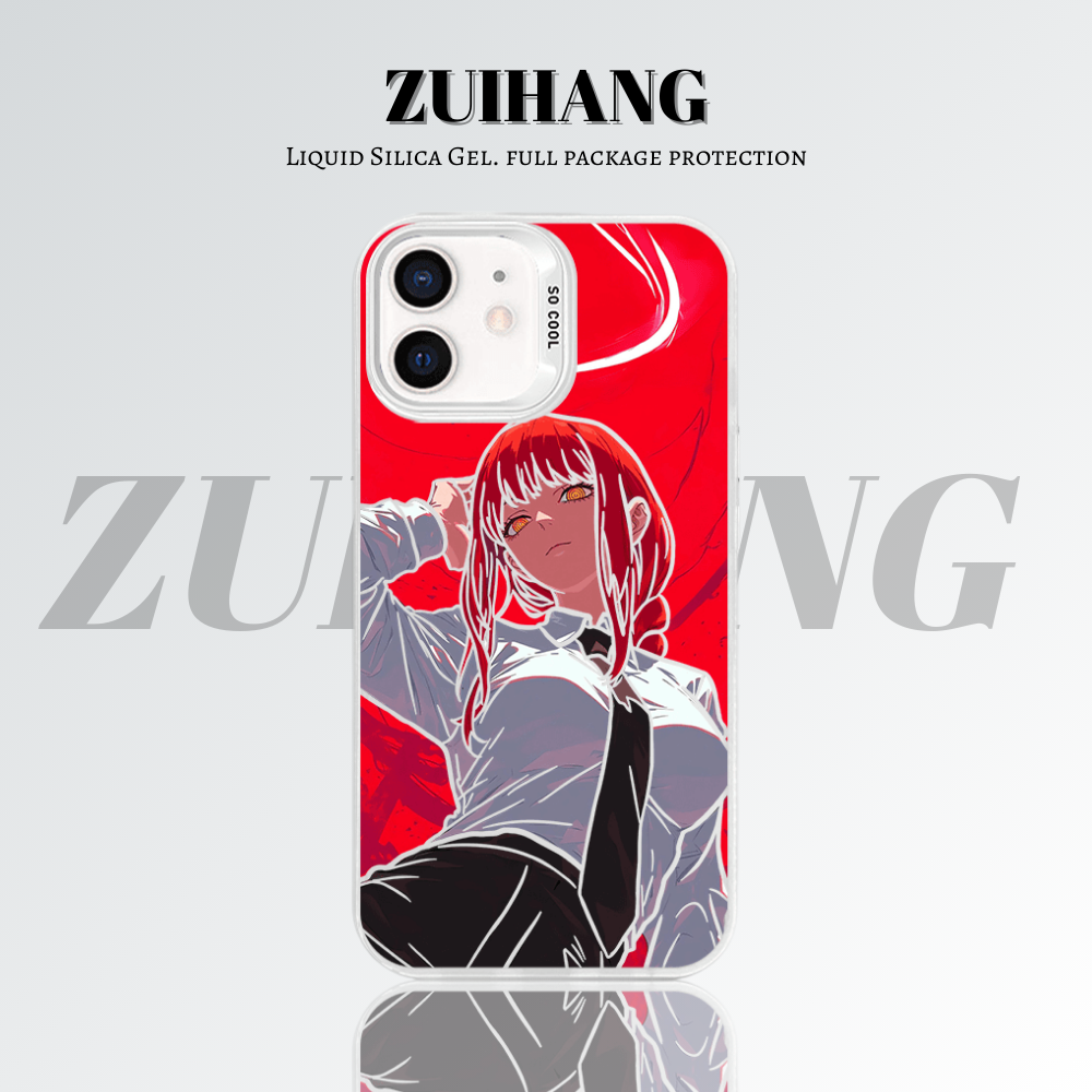 【大集合2.0】動漫彩銀線條漸變防摔手機殼-ZUIHANG SHOP