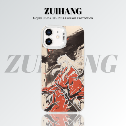 【大集合2.0】動漫彩銀線條漸變防摔手機殼-ZUIHANG SHOP