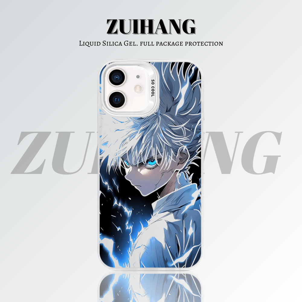 【大集合2.0】動漫彩銀線條漸變防摔手機殼-ZUIHANG SHOP