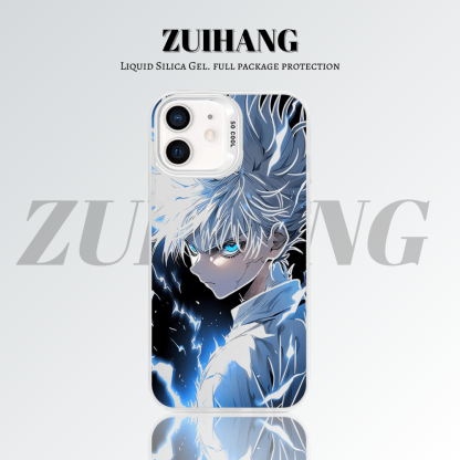 【大集合2.0】動漫彩銀線條漸變防摔手機殼-ZUIHANG SHOP