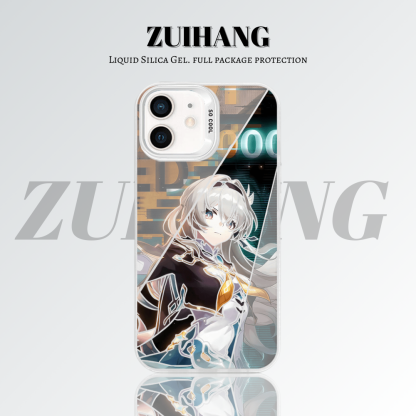 【大集合2.0】動漫彩銀線條漸變防摔手機殼-ZUIHANG SHOP