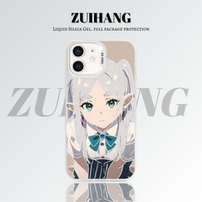 【大集合2.0】動漫彩銀線條漸變防摔手機殼-ZUIHANG SHOP