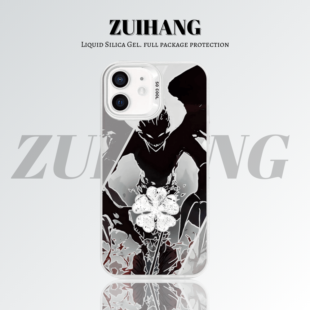 【大集合2.0】動漫彩銀線條漸變防摔手機殼-ZUIHANG SHOP