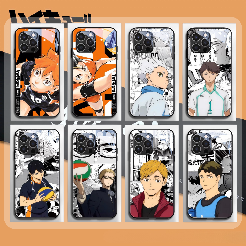 排球少年新款高清全包防摔玻璃殼-ZUIHANG SHOP