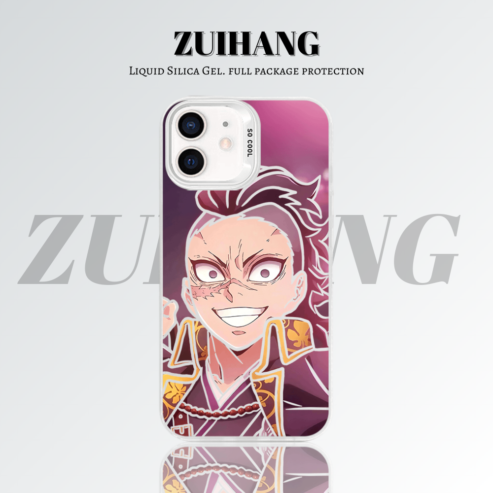 【大集合2.0】動漫彩銀線條漸變防摔手機殼-ZUIHANG SHOP