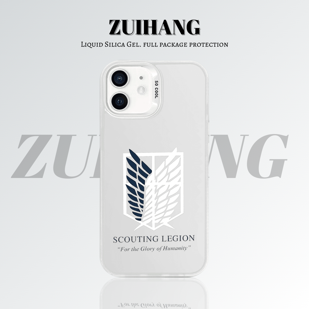 【大集合2.0】動漫彩銀線條漸變防摔手機殼-ZUIHANG SHOP