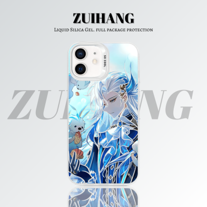 【大集合2.0】動漫彩銀線條漸變防摔手機殼-ZUIHANG SHOP