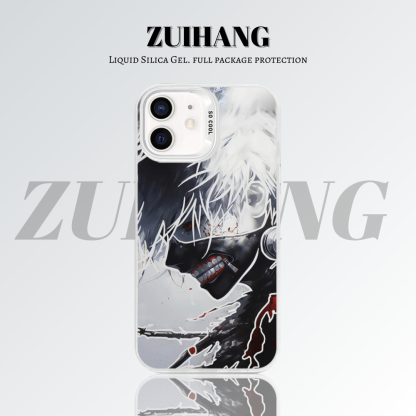 【大集合2.0】動漫彩銀線條漸變防摔手機殼-ZUIHANG SHOP