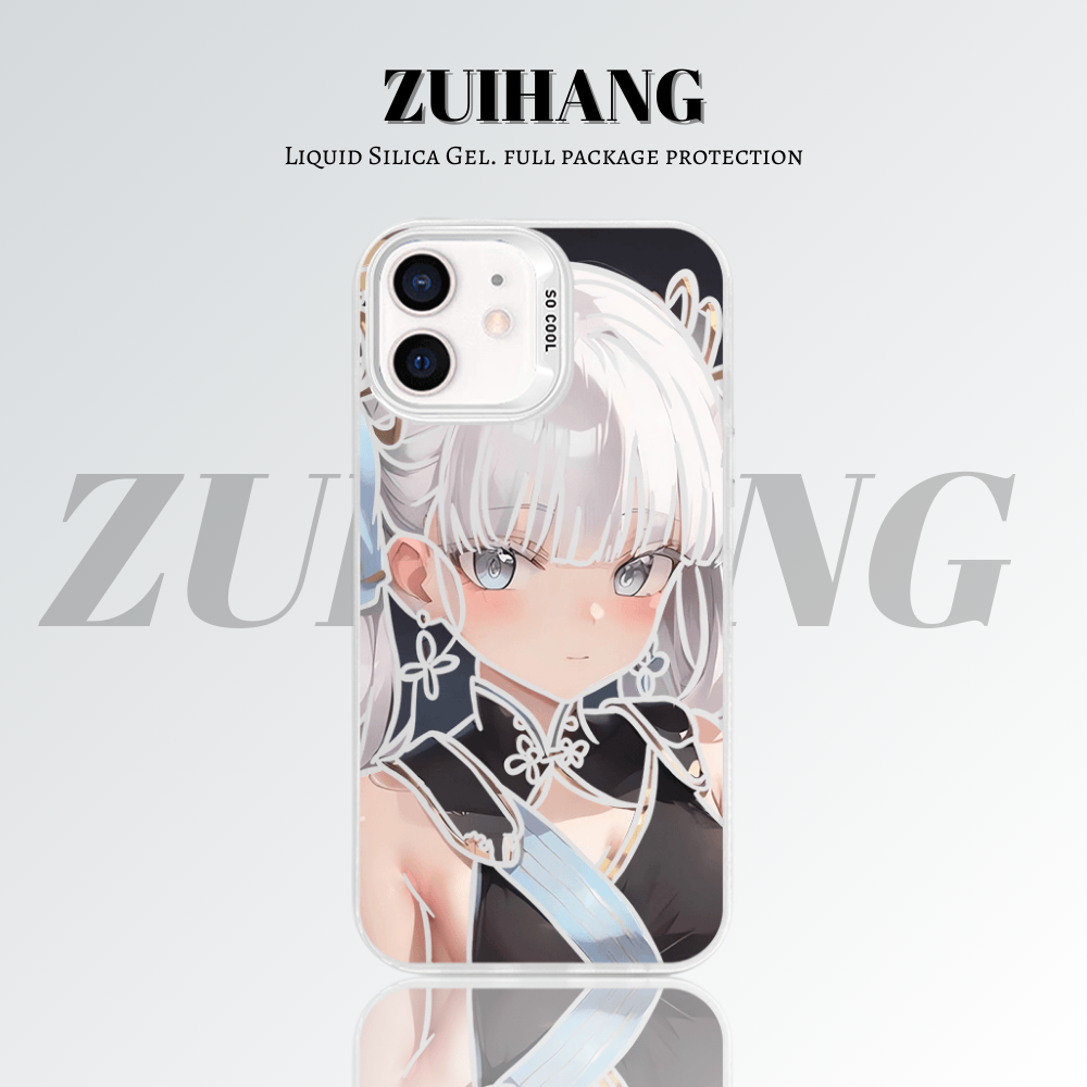 【大集合2.0】動漫彩銀線條漸變防摔手機殼-ZUIHANG SHOP