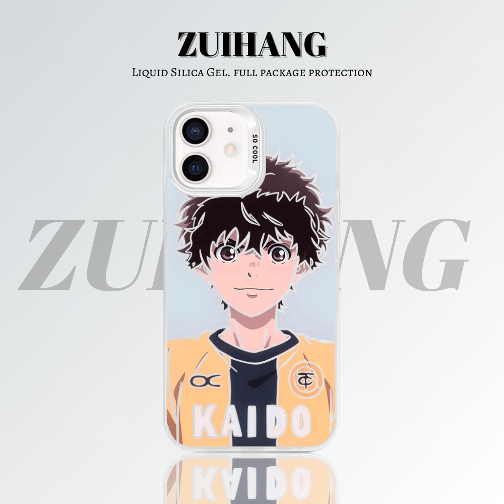 【大集合2.0】動漫彩銀線條漸變防摔手機殼-ZUIHANG SHOP
