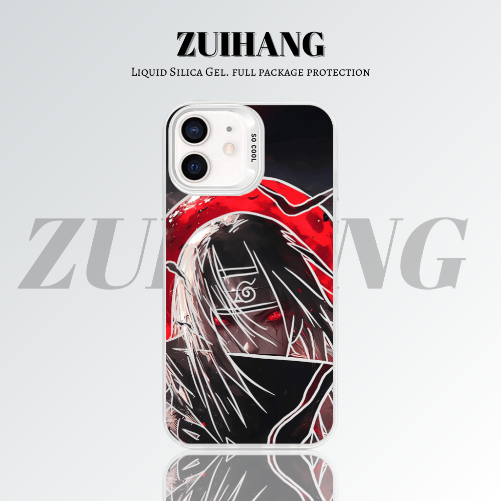【大集合2.0】動漫彩銀線條漸變防摔手機殼-ZUIHANG SHOP